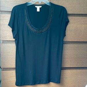 Banana Republic Black Women's Top L